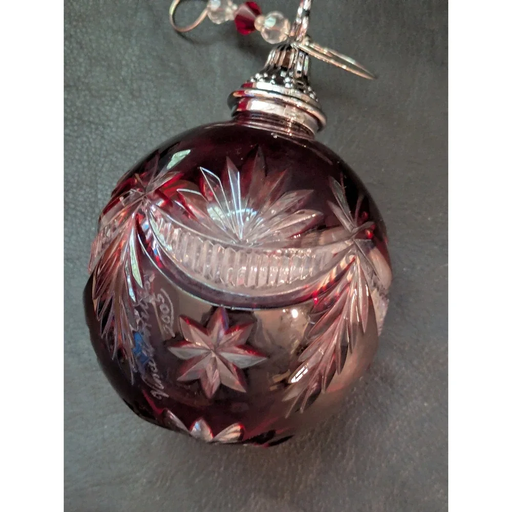 Waterford crystal ruby